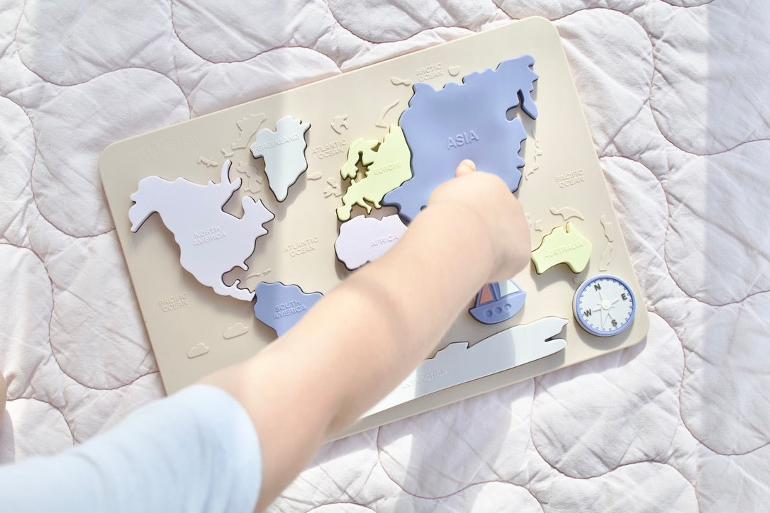 Silicone Continents Puzzle