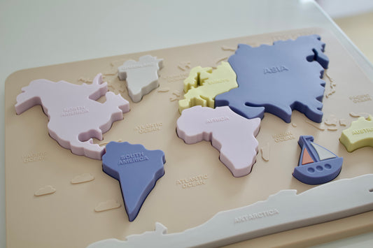 Silicone Continents Puzzle