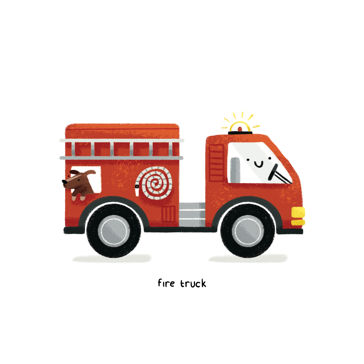 Little Trucks Print (Set of 3)