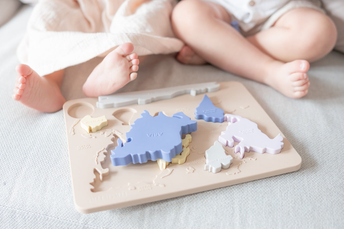 Silicone Continents Puzzle