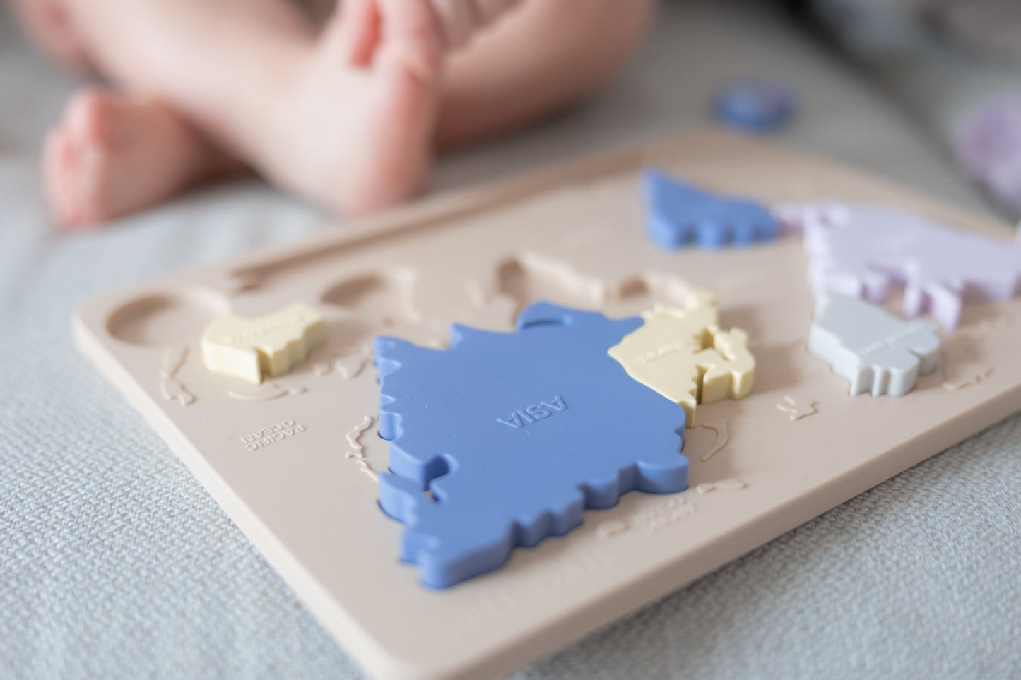 Silicone Continents Puzzle