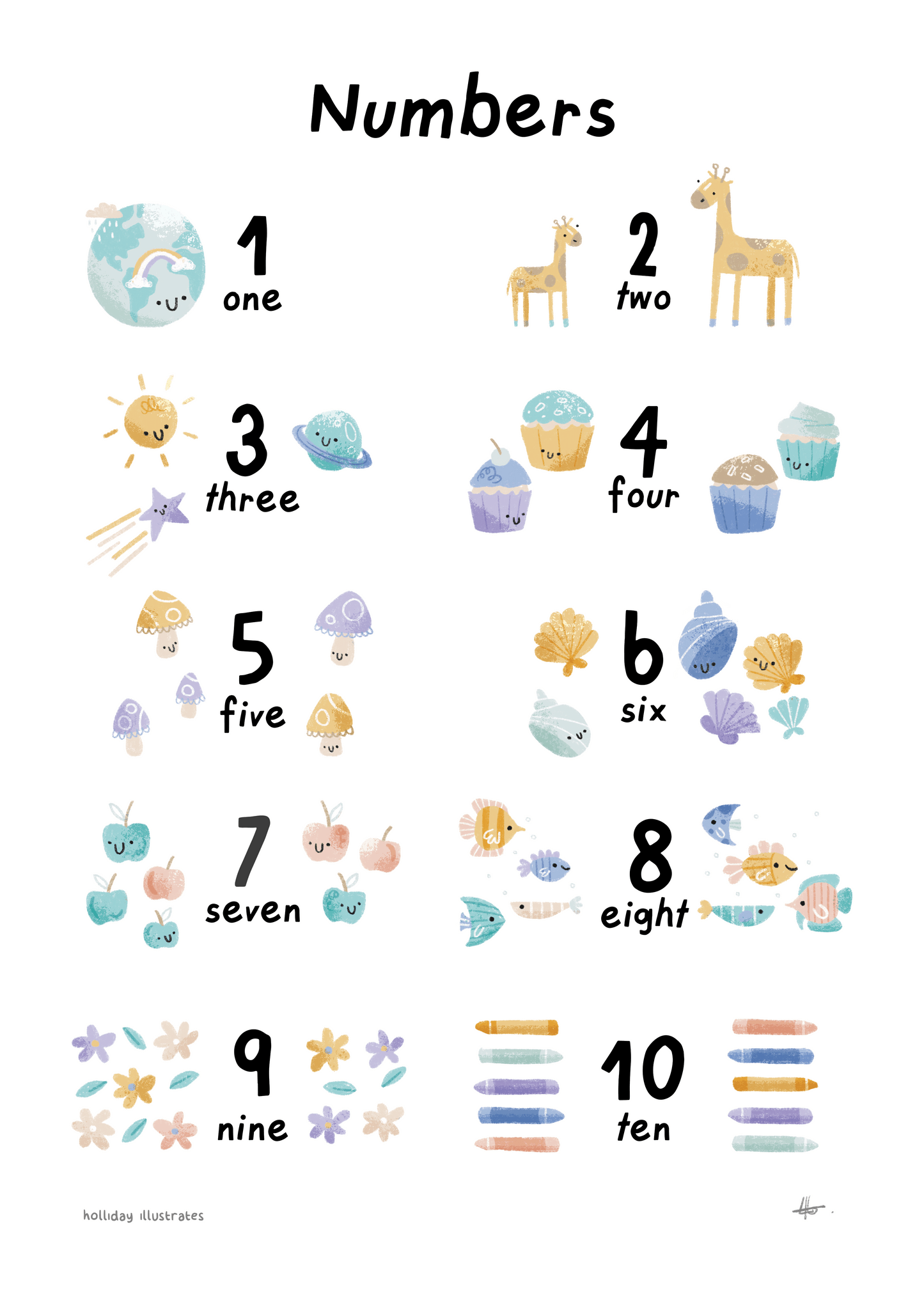 Numbers Print