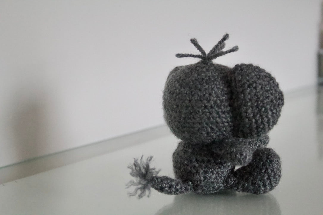 Crochet Elephant - Ellis