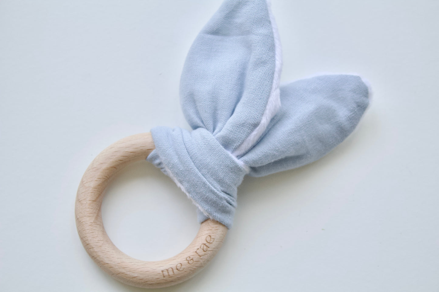 Bunny Ear Teething Ring