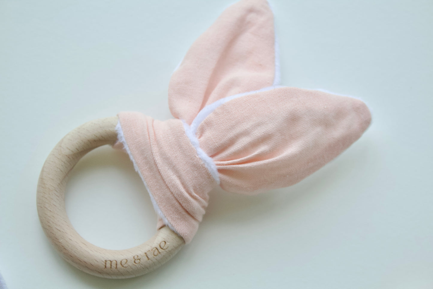 Bunny Ear Teething Ring