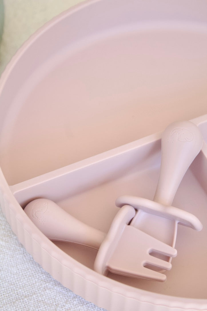 Silicone Section Plate and Bowl Set