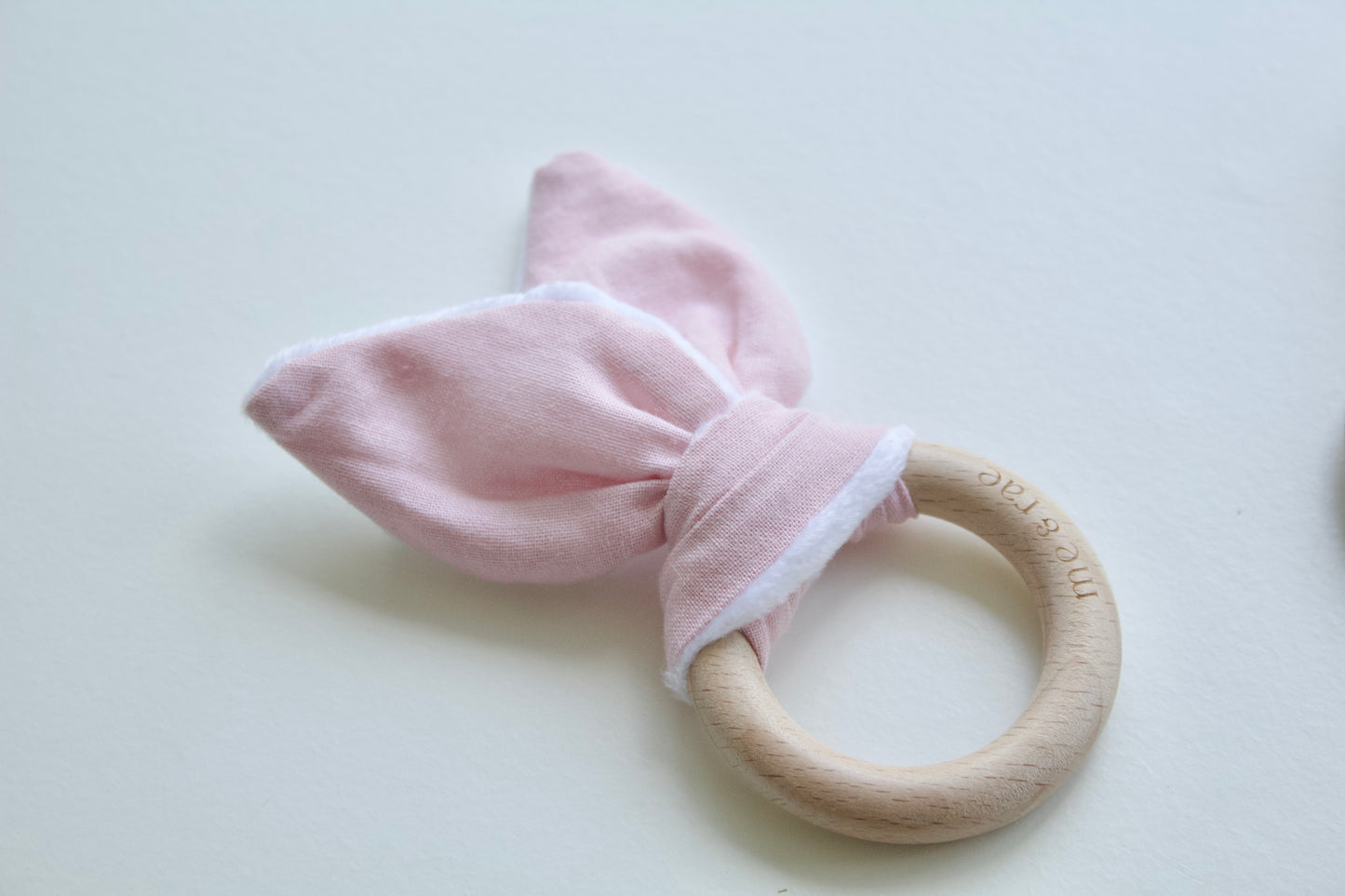 Bunny Ear Teething Ring