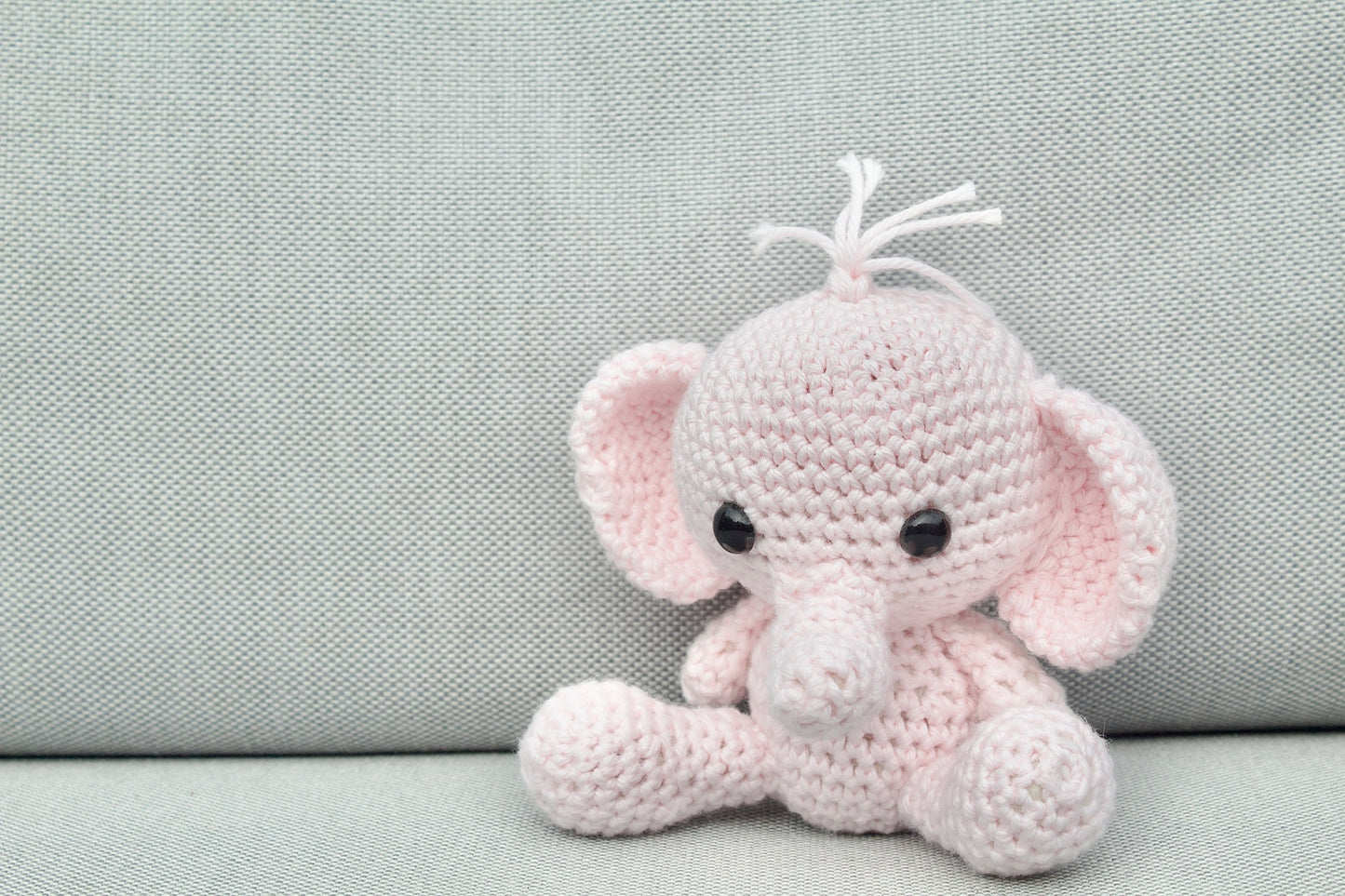 Crochet Elephant - Ella