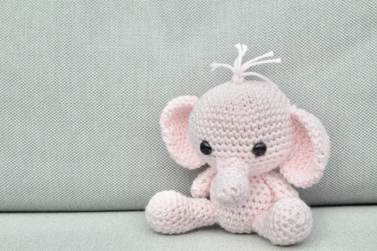 Crochet Elephant - Ella