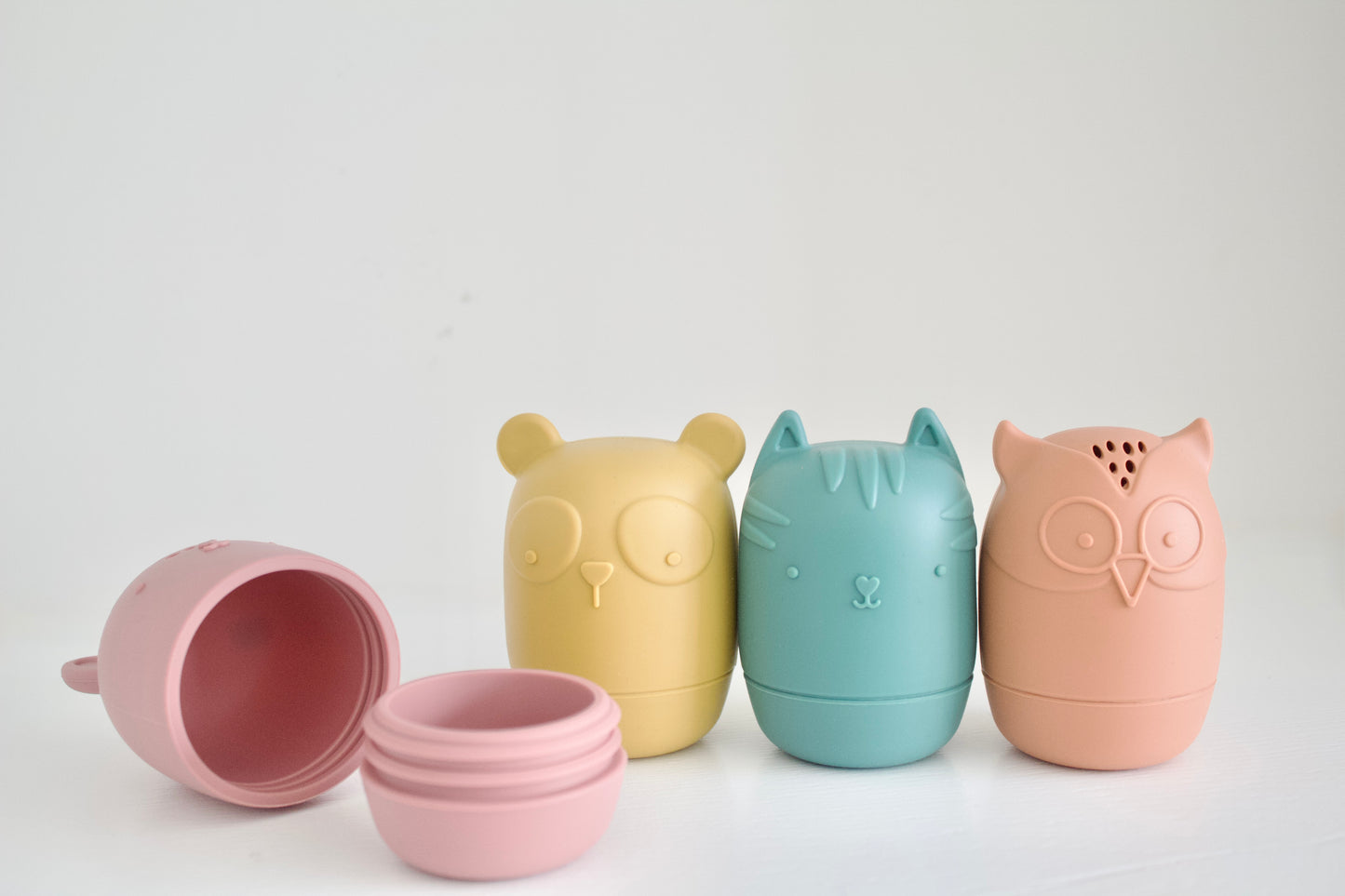 Silicone Bath Toys (Set of 2)