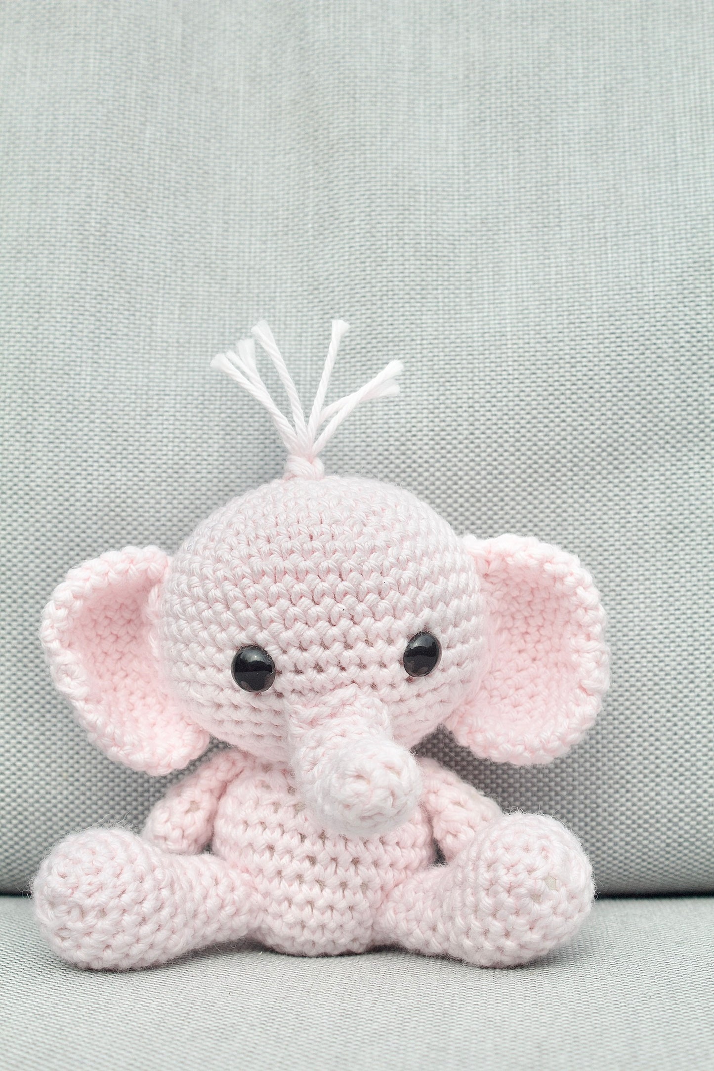 Crochet Elephant - Ella