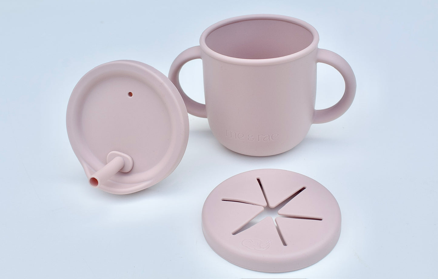 4-in-1 Silicone Sippy Snack Cup