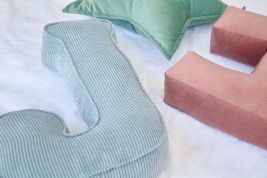 Letter Cushion - Corduroy