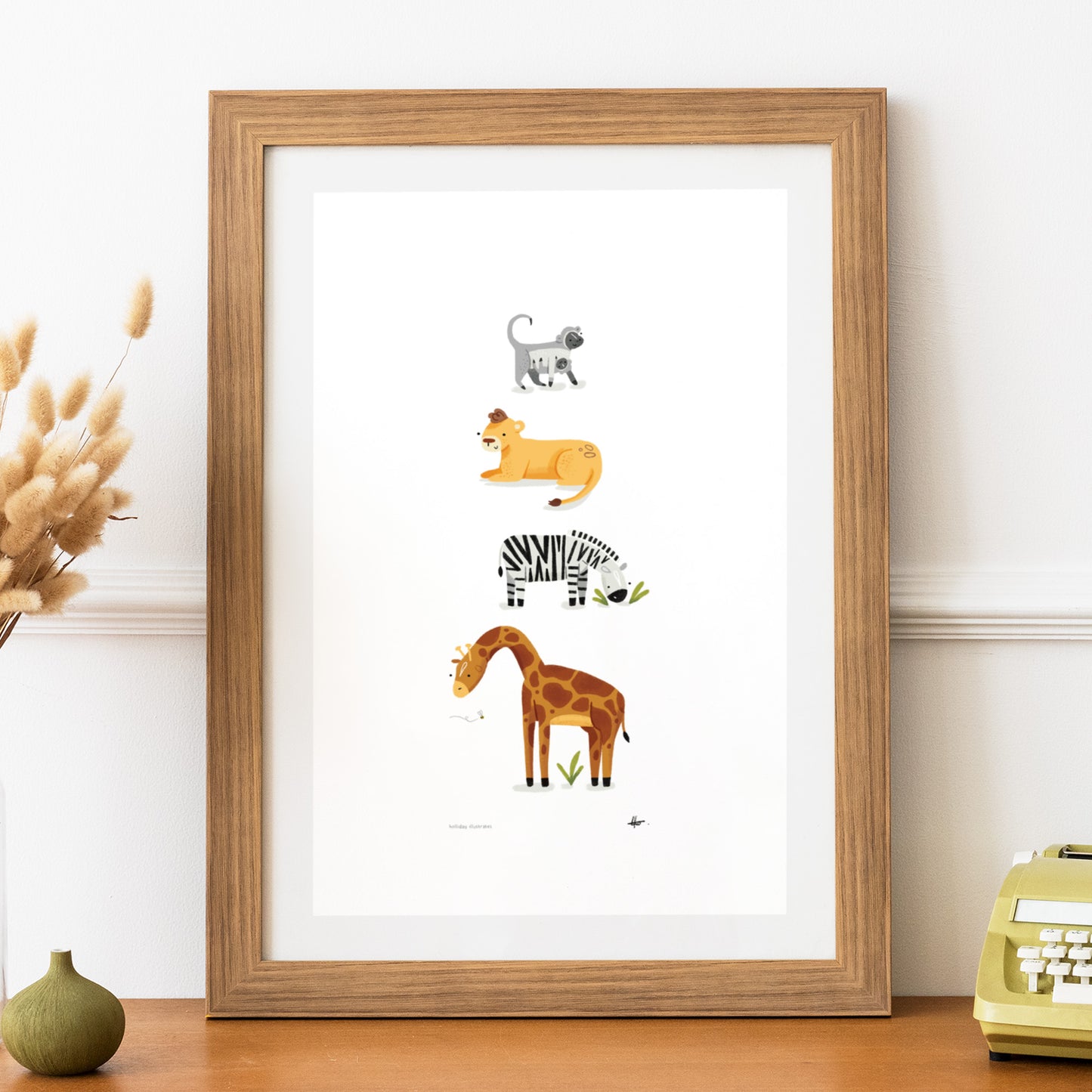 On Safari Print