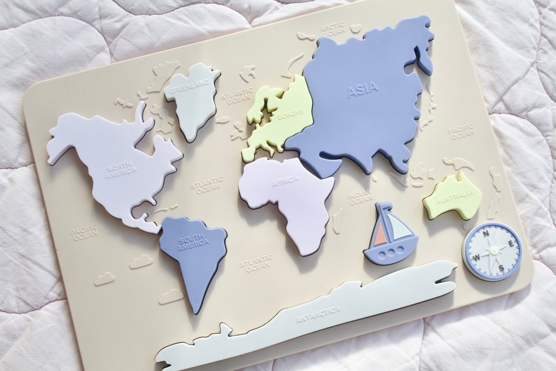 Silicone Continents Puzzle