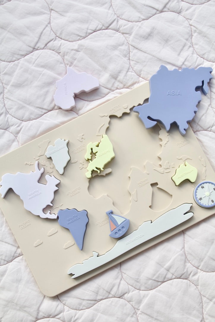Silicone Continents Puzzle