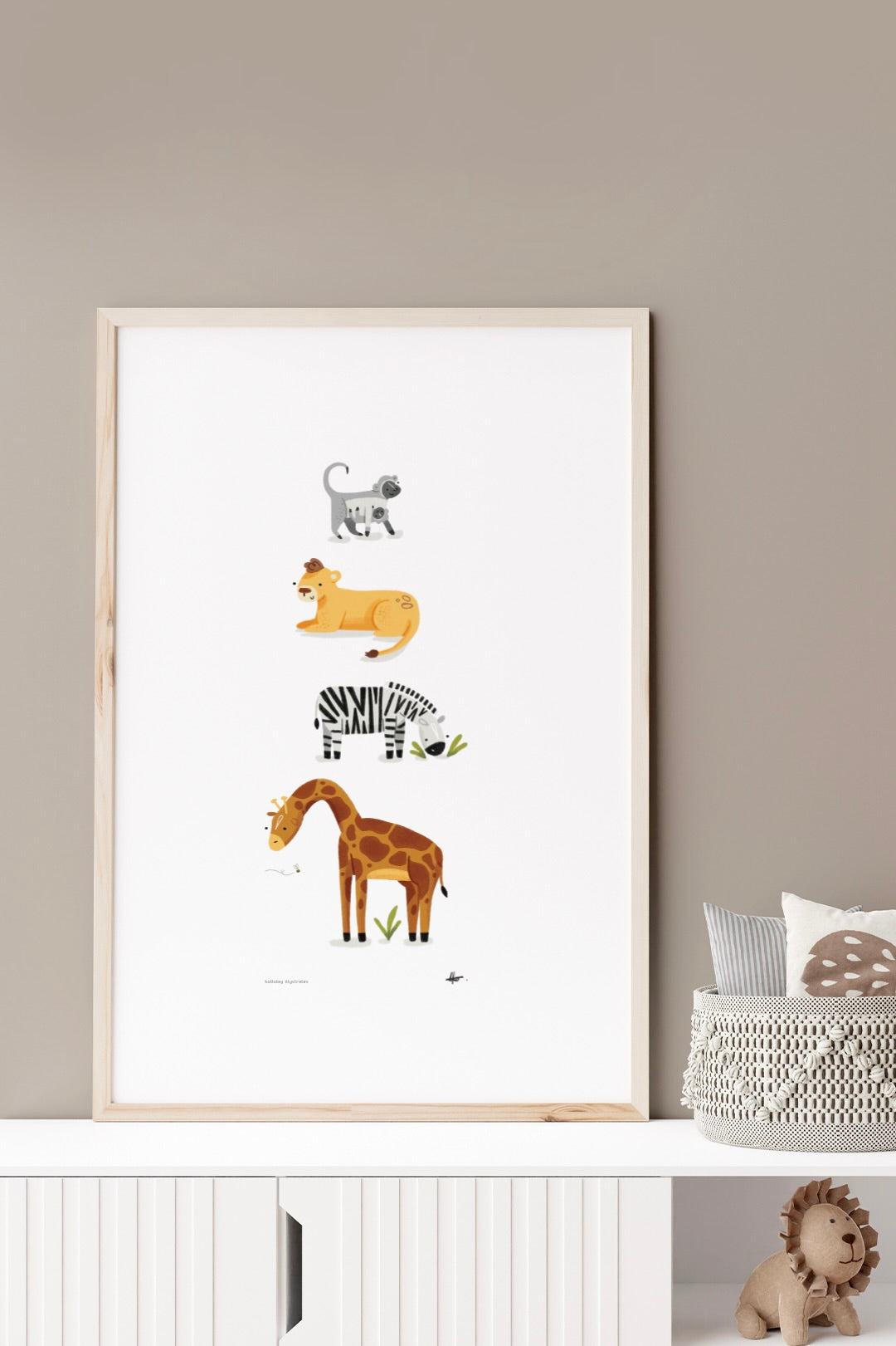 On Safari Print