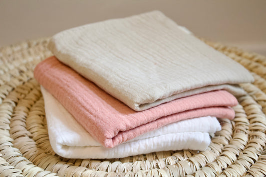 Muslin Burp Cloth (Set of 3)