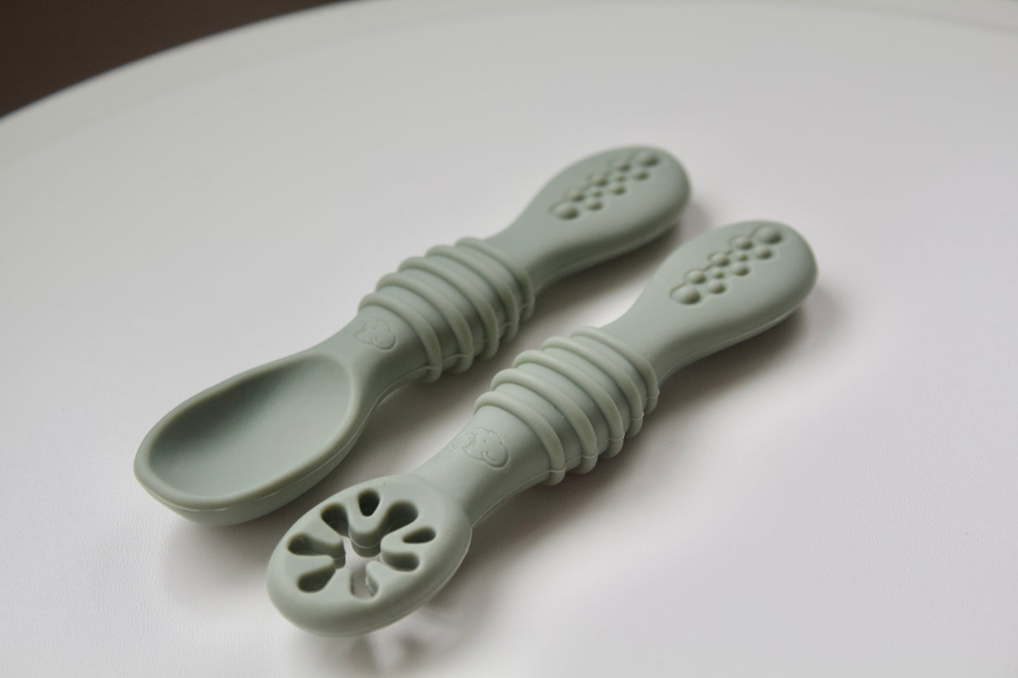 Silicone Baby Weaning Spoon Set