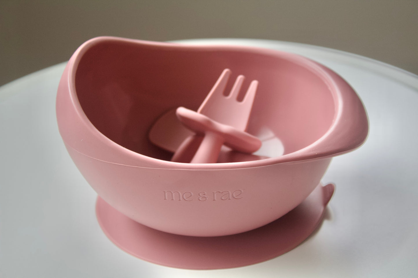 Silicone Suction Bowl and Cutlery Set