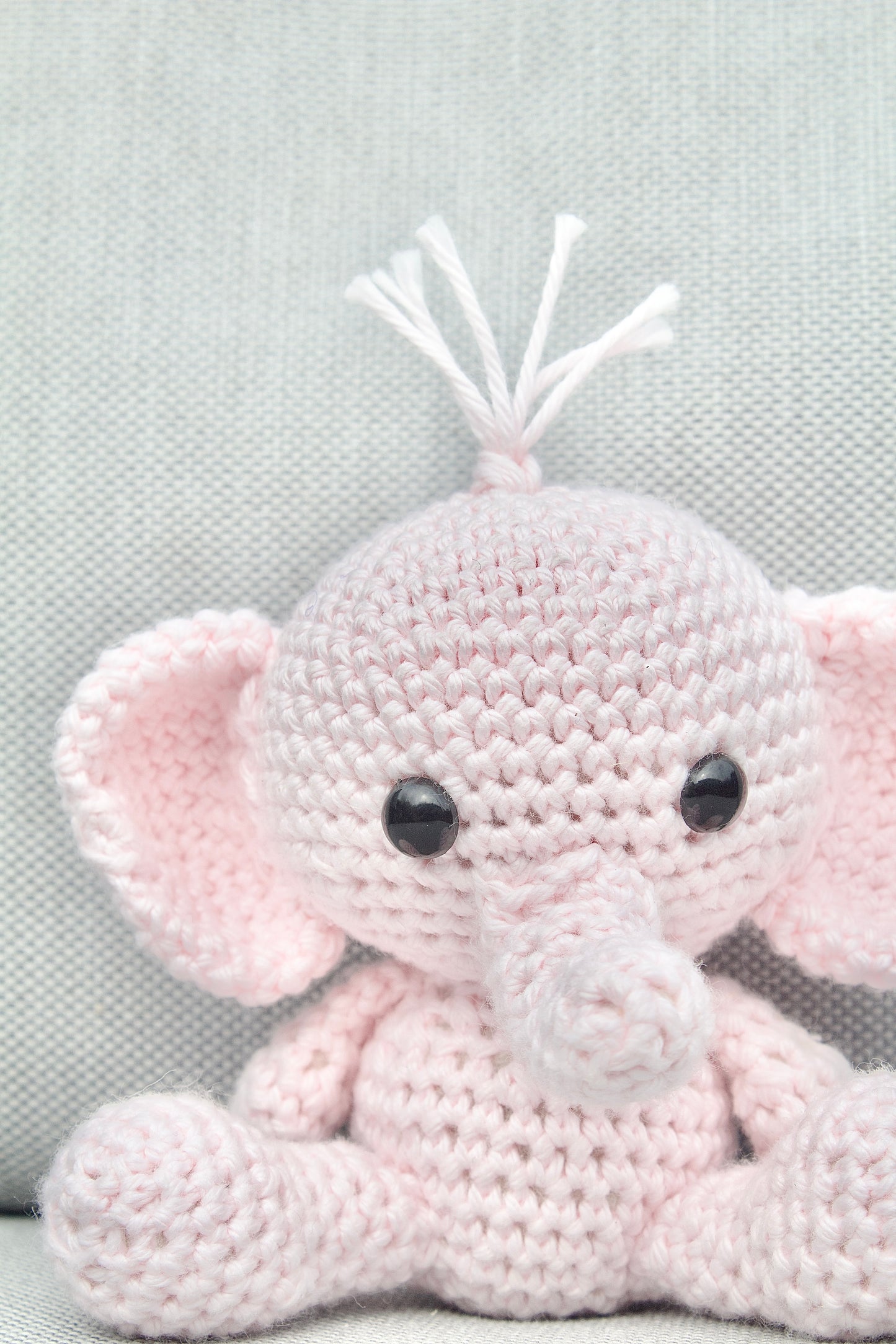 Crochet Elephant - Ella