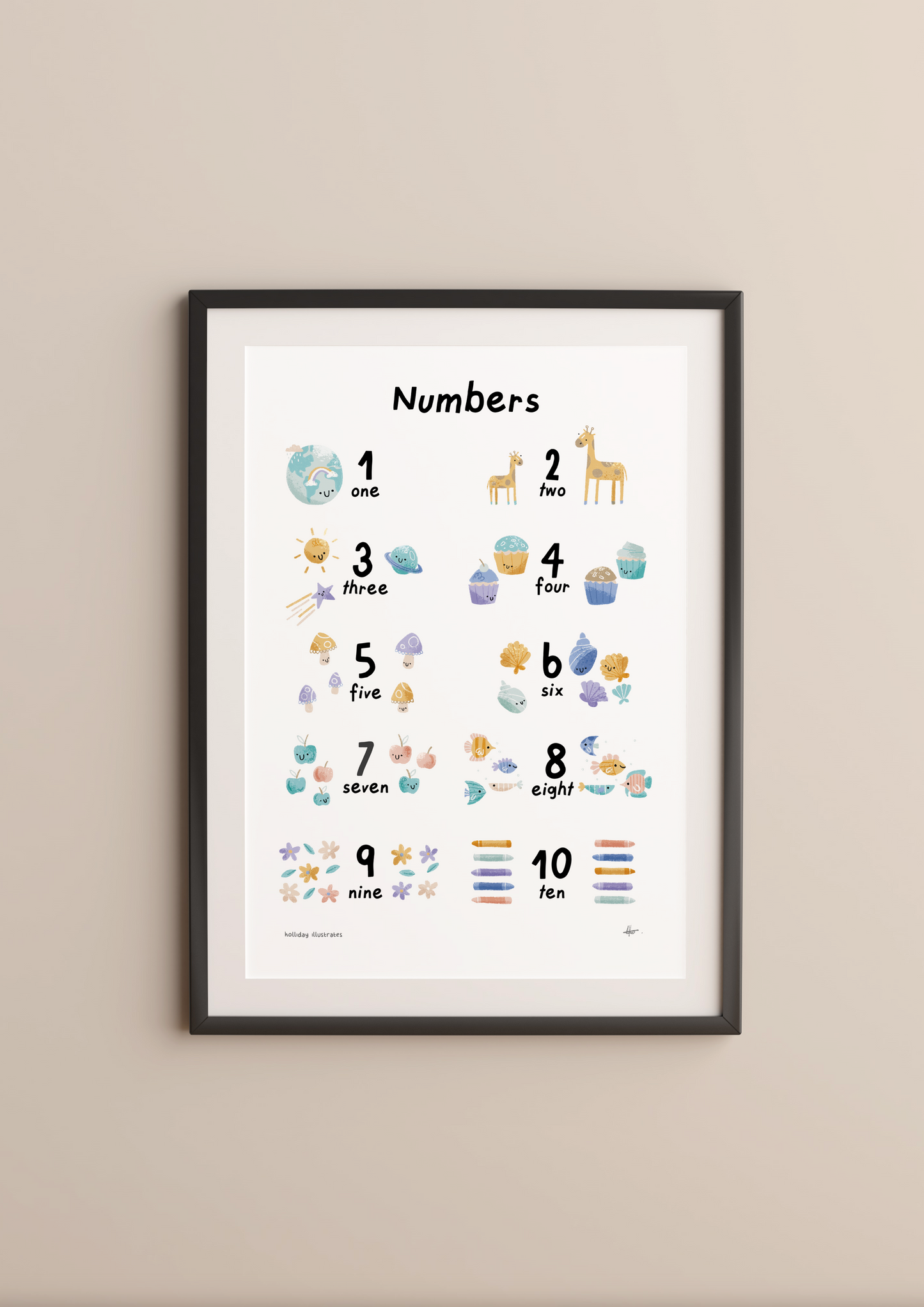 Numbers Print