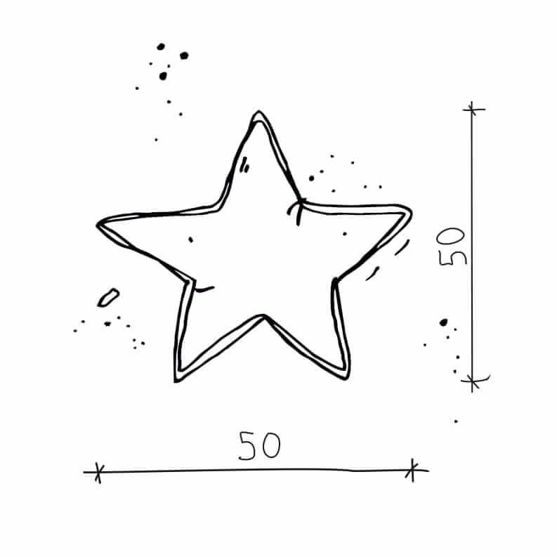 Star Cushion - Velvet